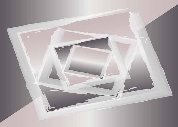 Smoky quartz gray landscap