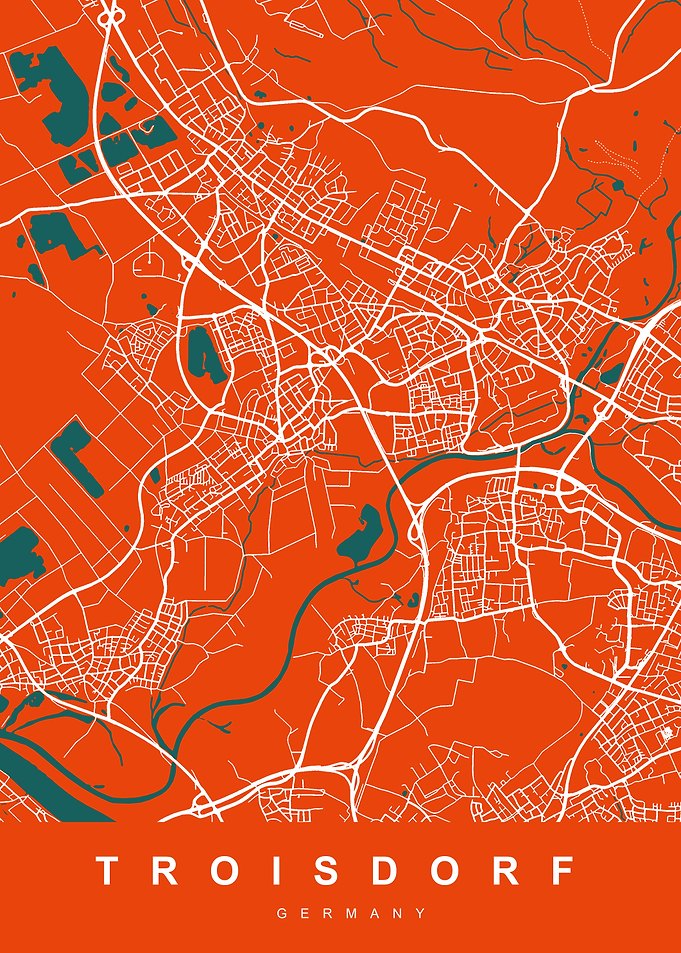Troisdorf Map Germany