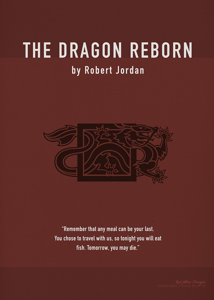 The Dragon Reborn Book Art