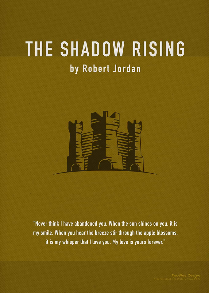 The Shadow Rising Book Art