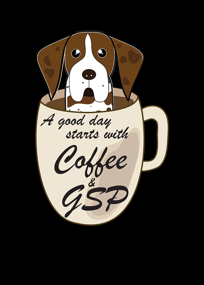 Funny German Shorthair