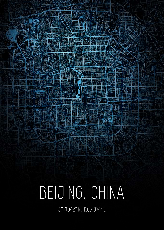 Beijing City Map