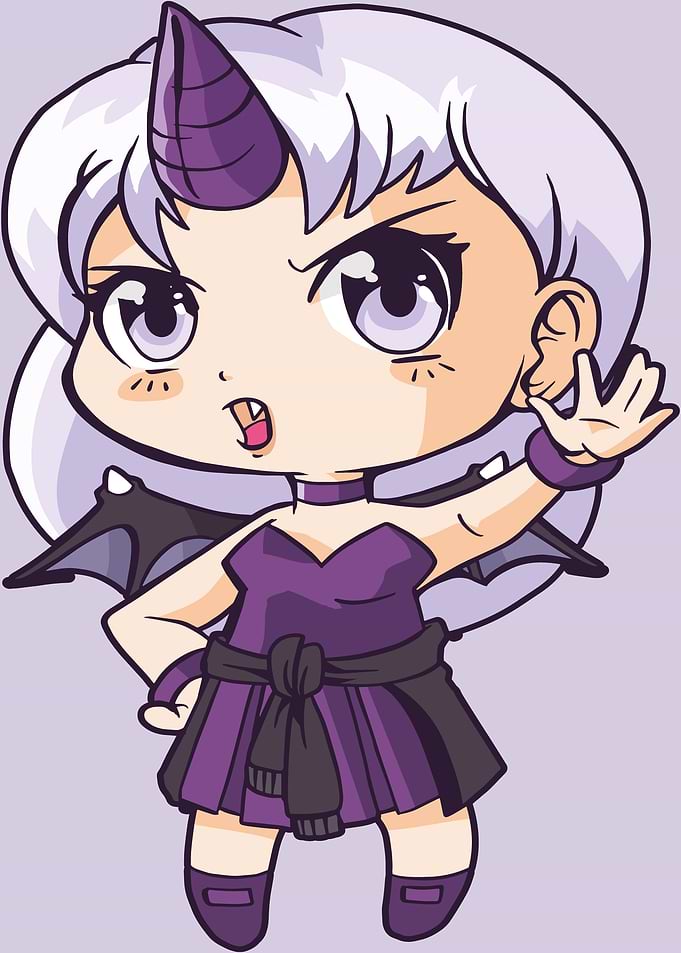 ANIME DEMON CHIBI