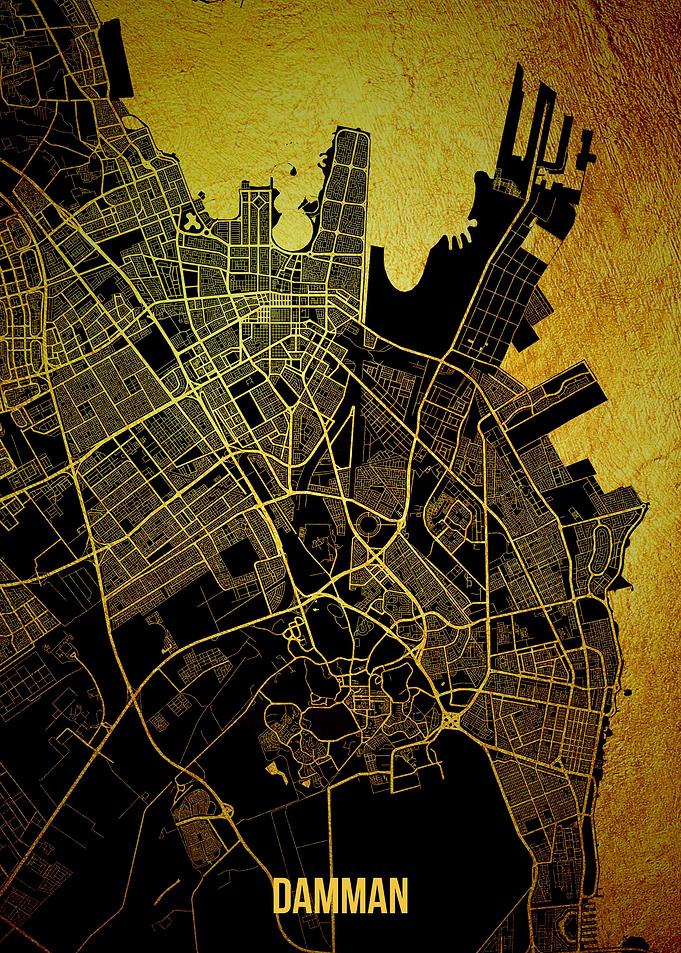 Damman gold map