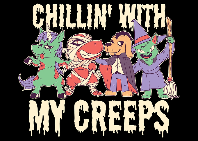Unicorn Cat Vampire Creeps