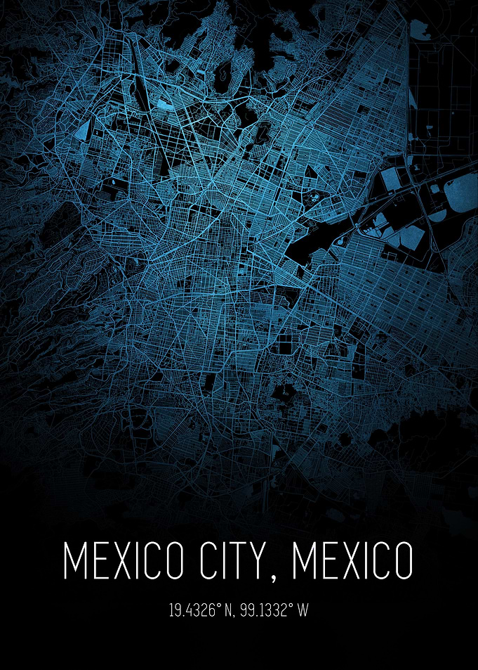 Mexico City Map