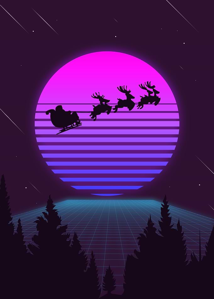 SANTA RETRO 2