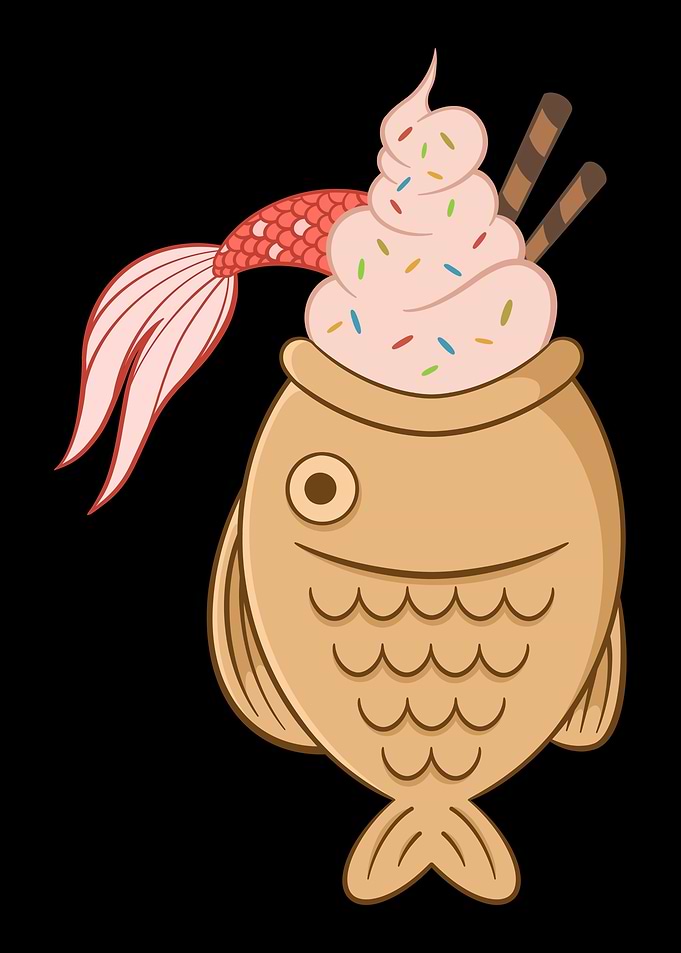 Taiyaki fish Koi fish