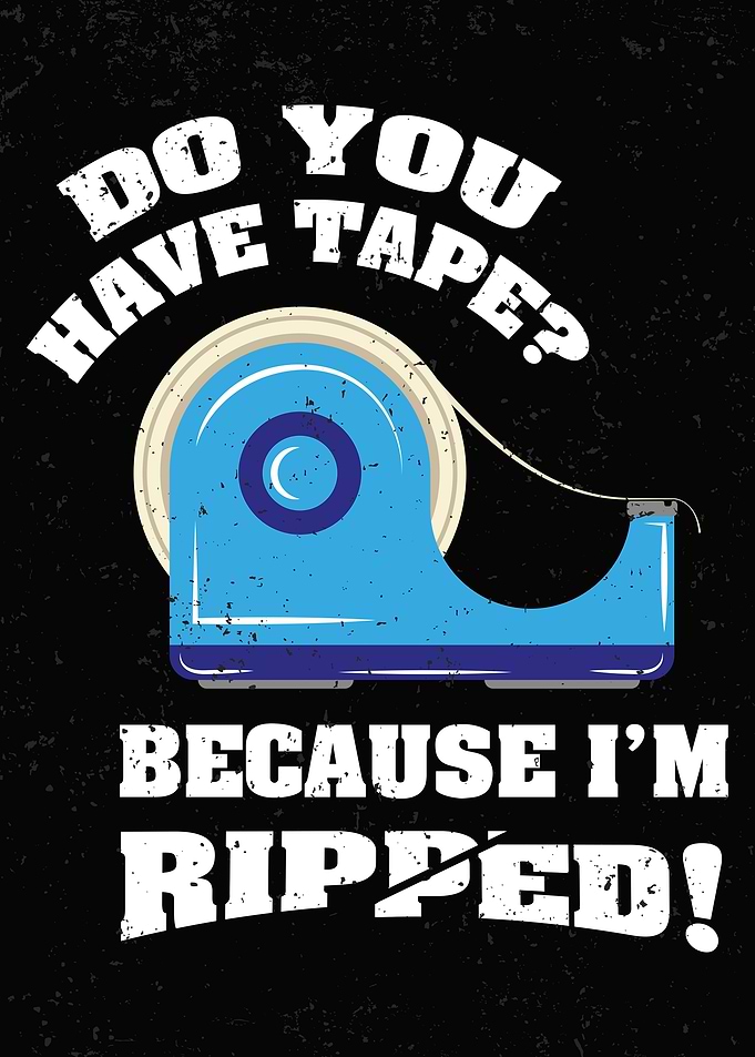 Gym Workout Tape Ripped