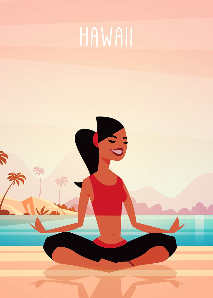 Hawaii Manga Style