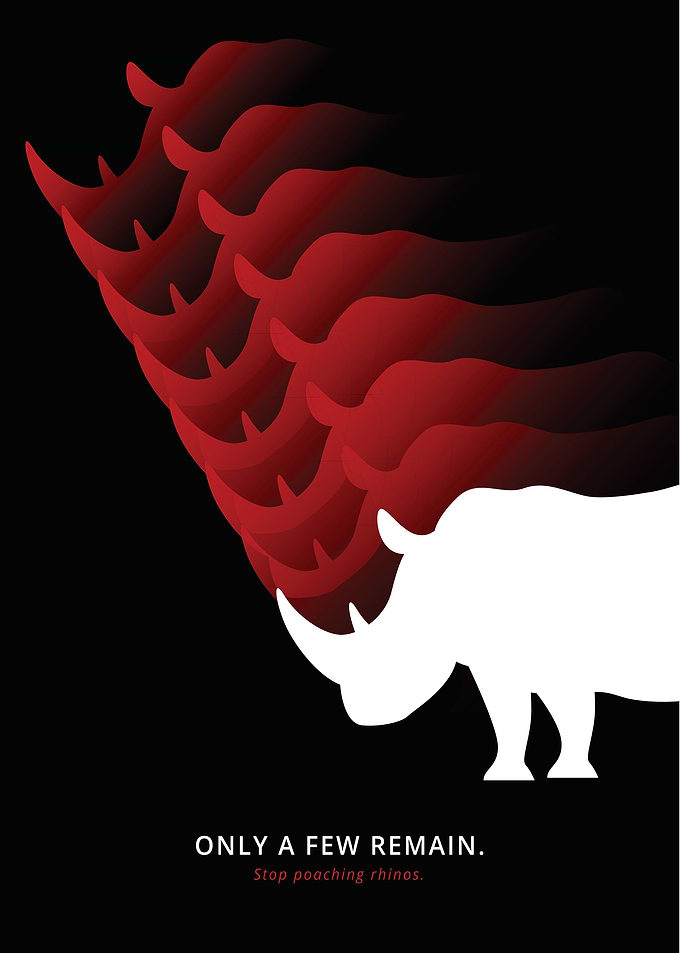 Stop poaching rhinos