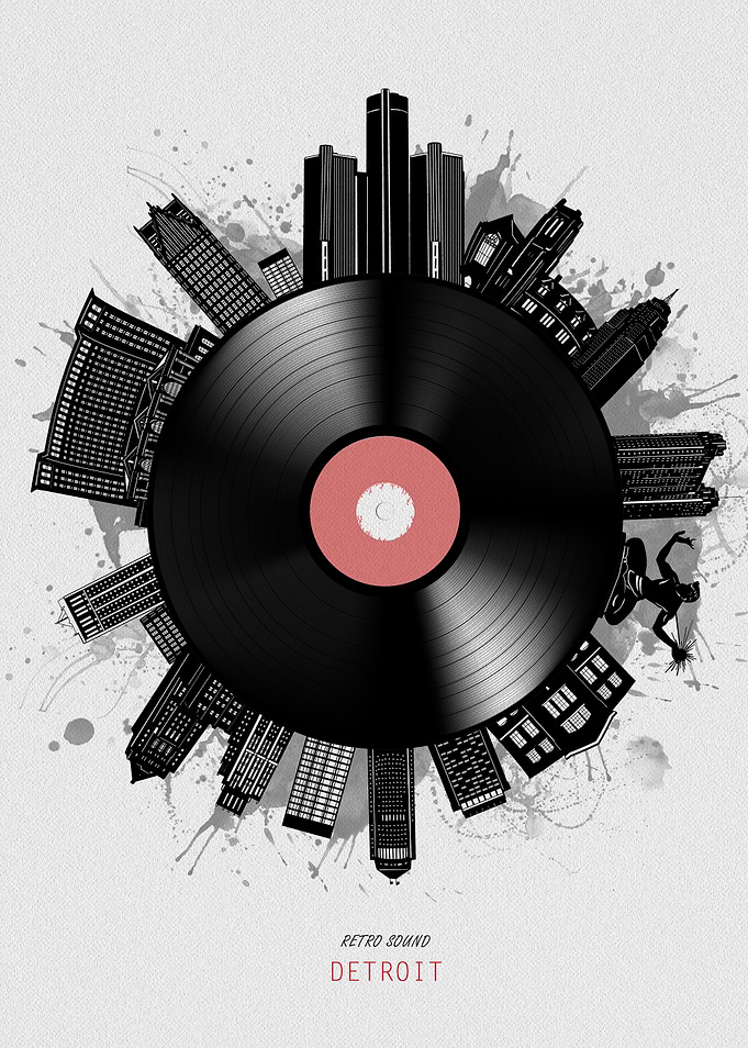 detroit city vinyl