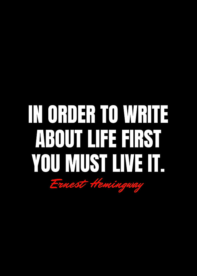 Ernest Hemingway Quotes