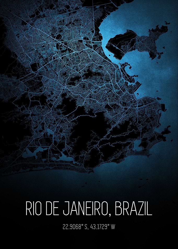 Rio De Janeiro Map
