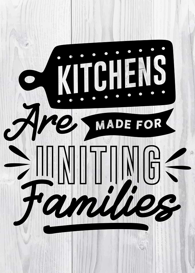 Cooking lettering quotes
