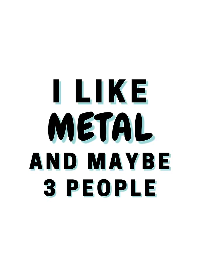 I Like Metal And Maybe 3
