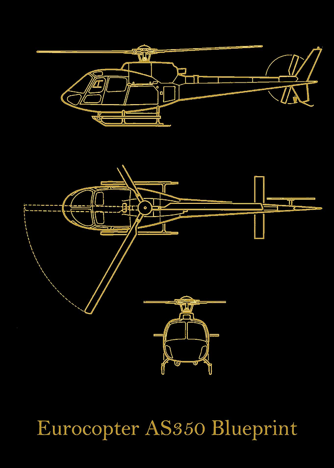 Eurocopter AS350 gold
