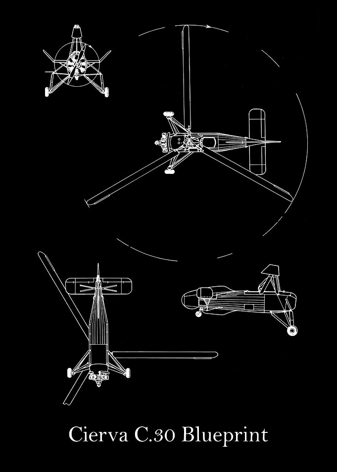 Cierva C30 Blueprint