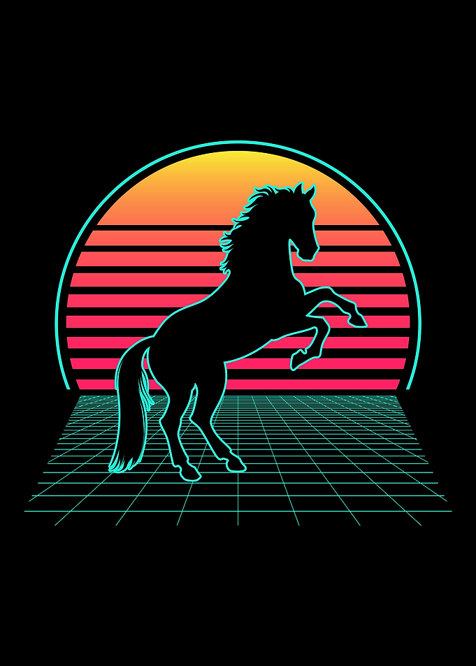 Retro Horse