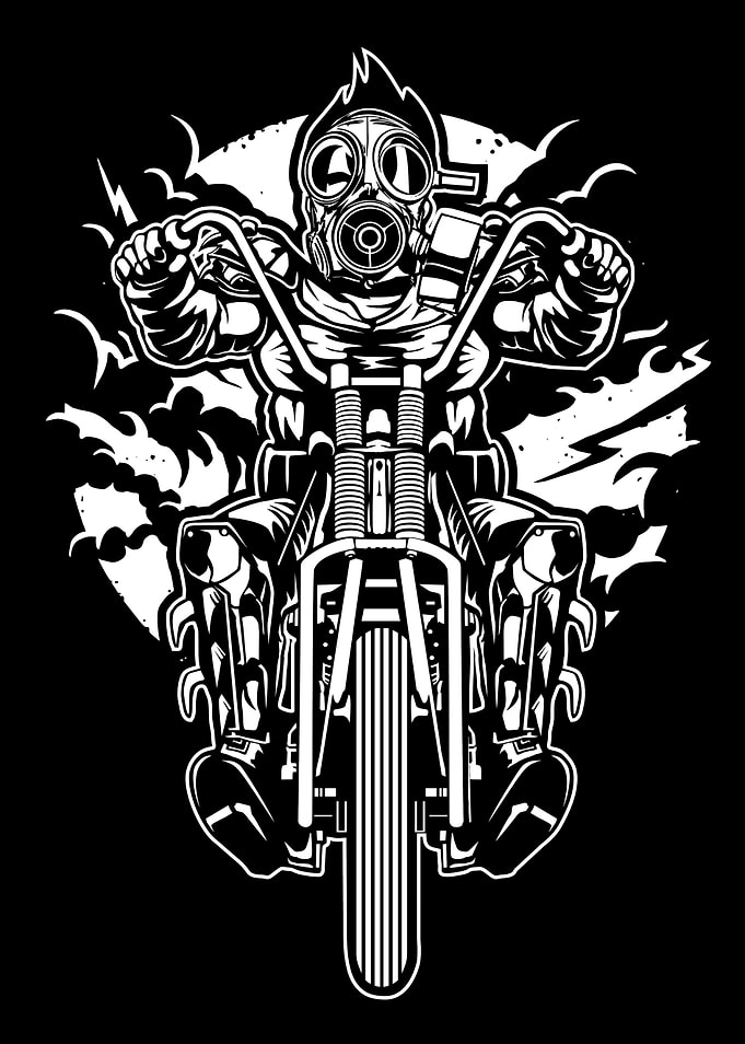 Gas Mask Chopper