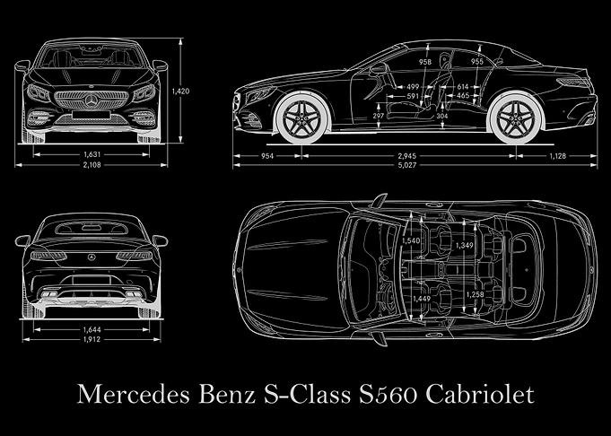 Mercedes Benz SClass S560