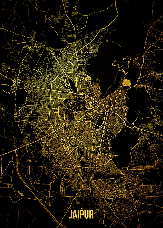 Jaipur gold map