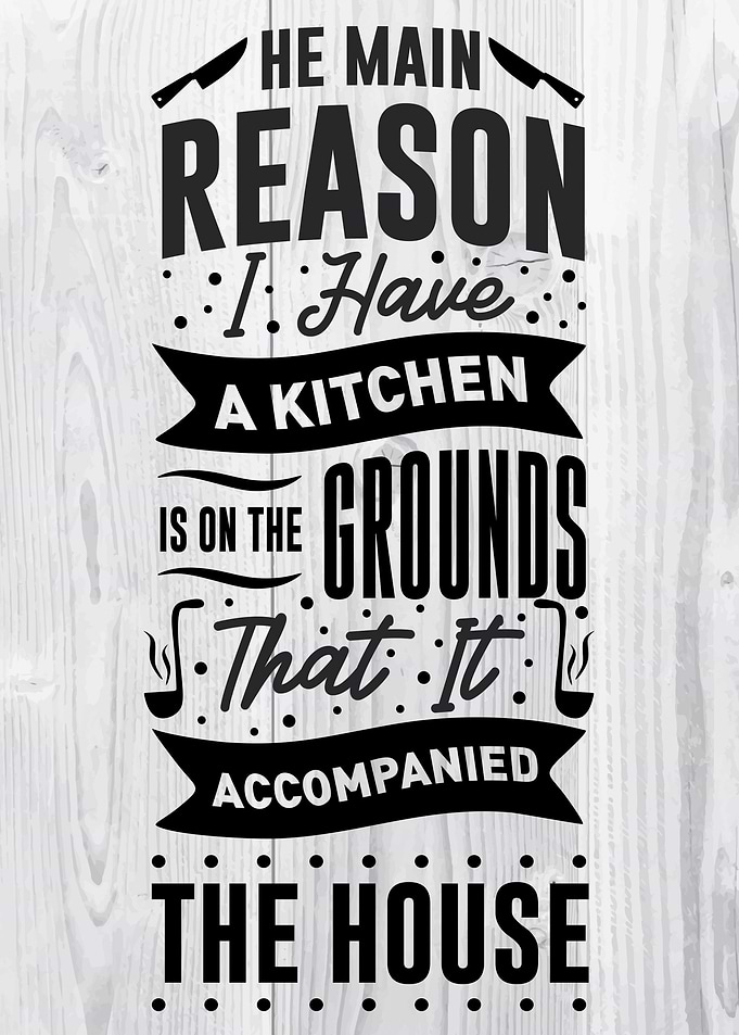 Cooking lettering quotes