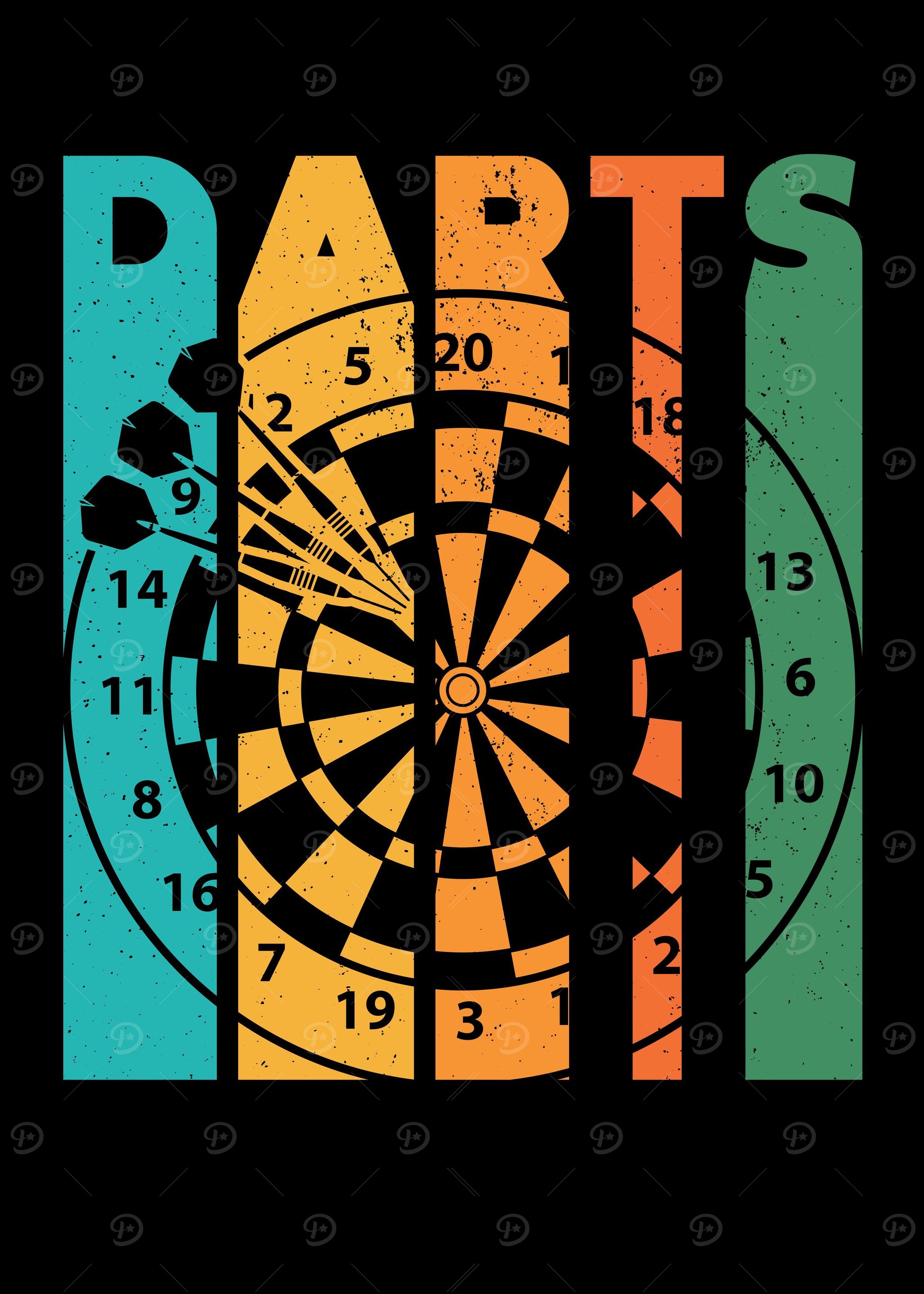 Dartboard Darts Gift Idea