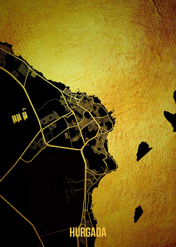 Hurgada gold map