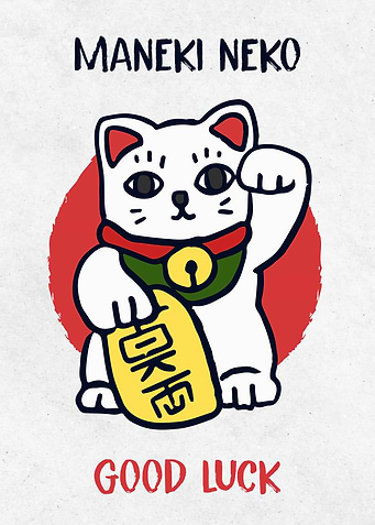 Maneki neko lucky cat