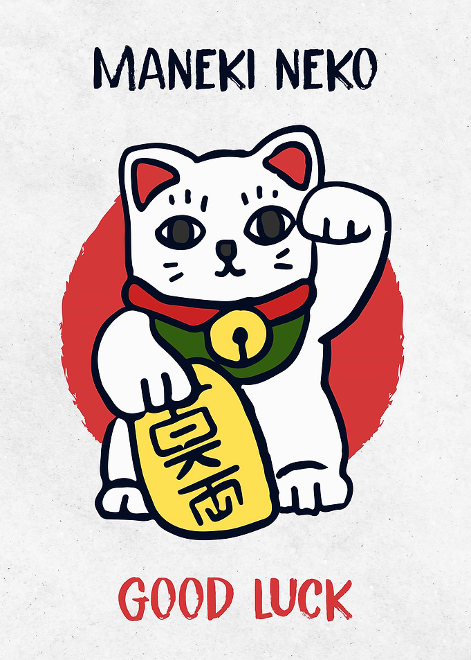 Maneki neko lucky cat