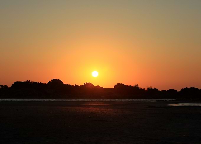 Elafonisi beach sunshine