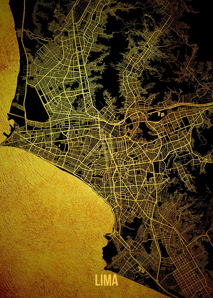 Lima gold map