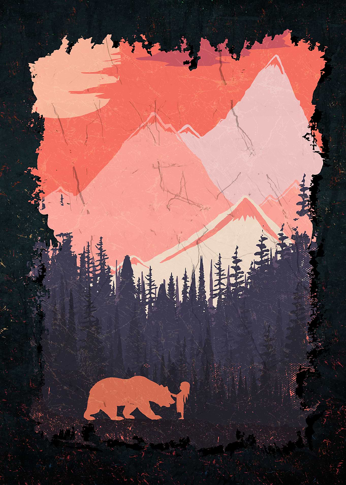 Mountains Wild Art