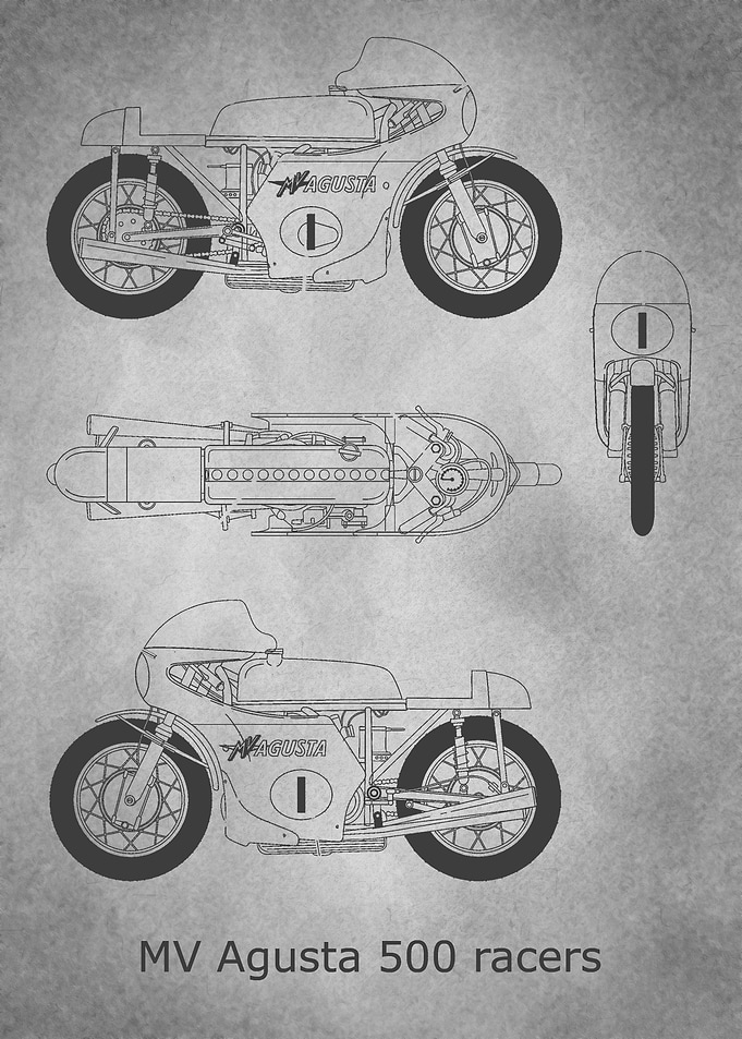 MV Agusta 500 racers