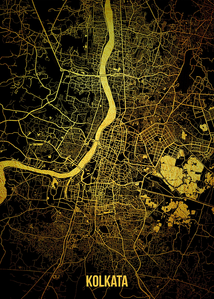 Kolkata gold map