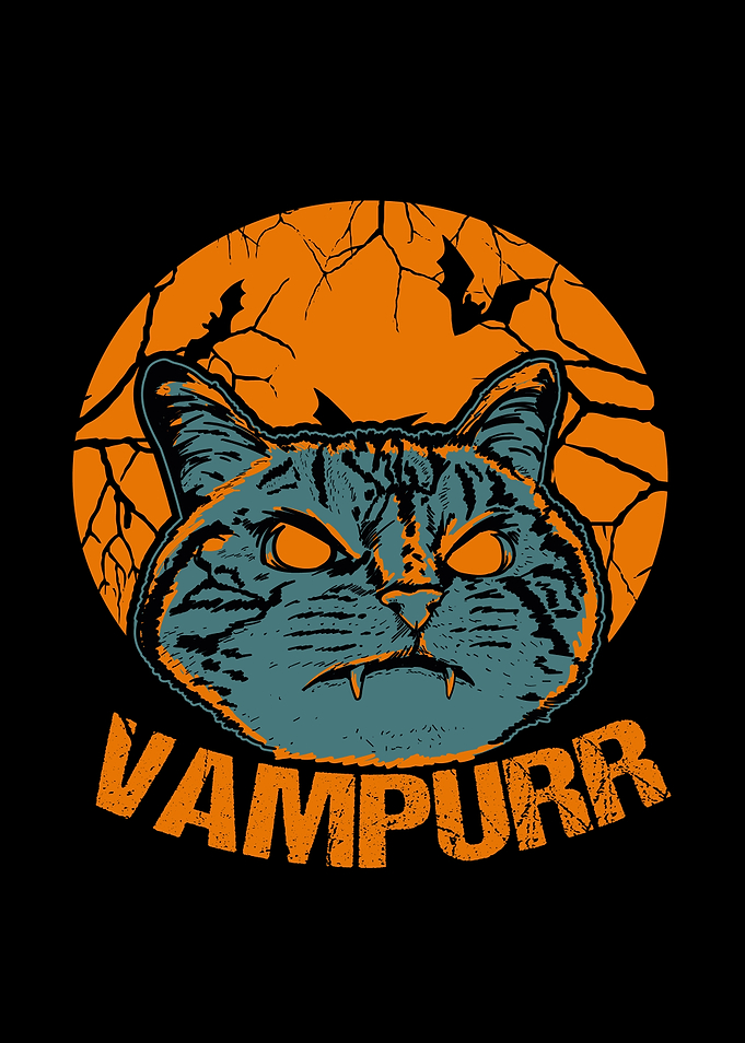 Vampurr Cat Funny