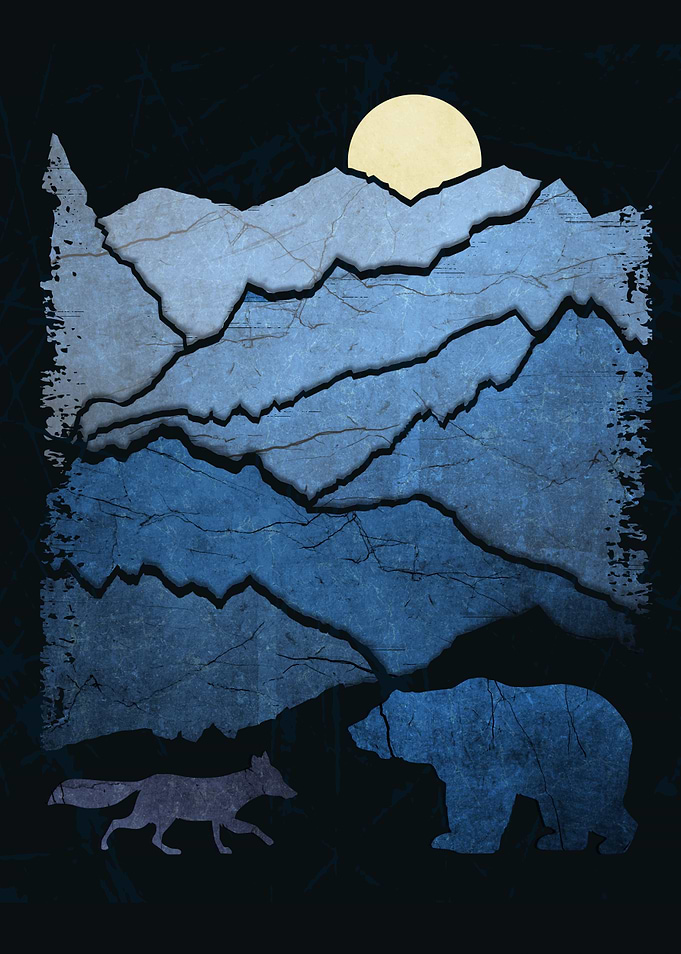 Mountains Wild Art