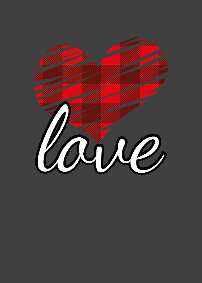 love heart on valentines
