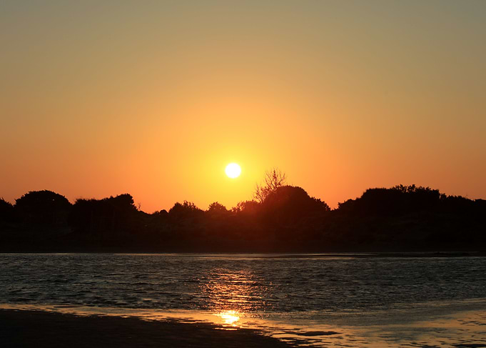 Elafonisi beach sunshine
