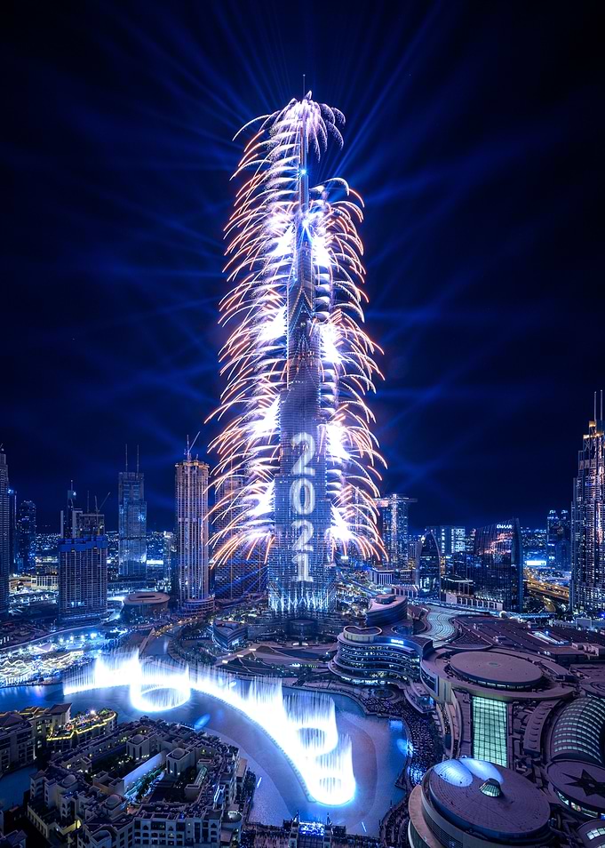 New Year Evening Dubai