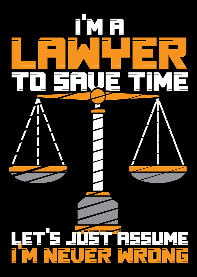Lawyer Funny Advocate Atto