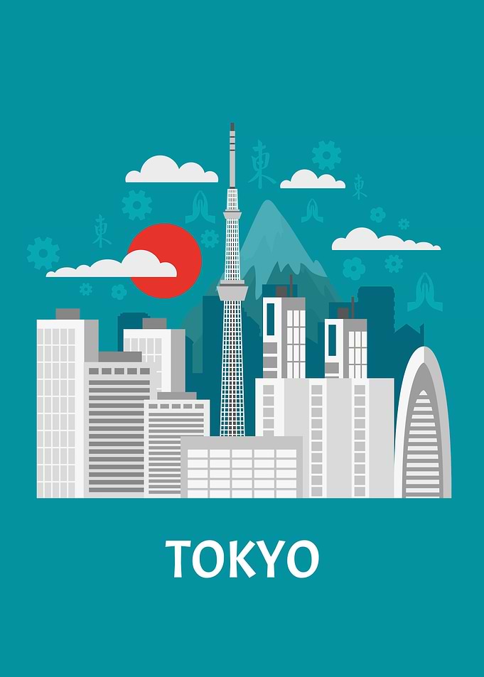 Tokyo skyline