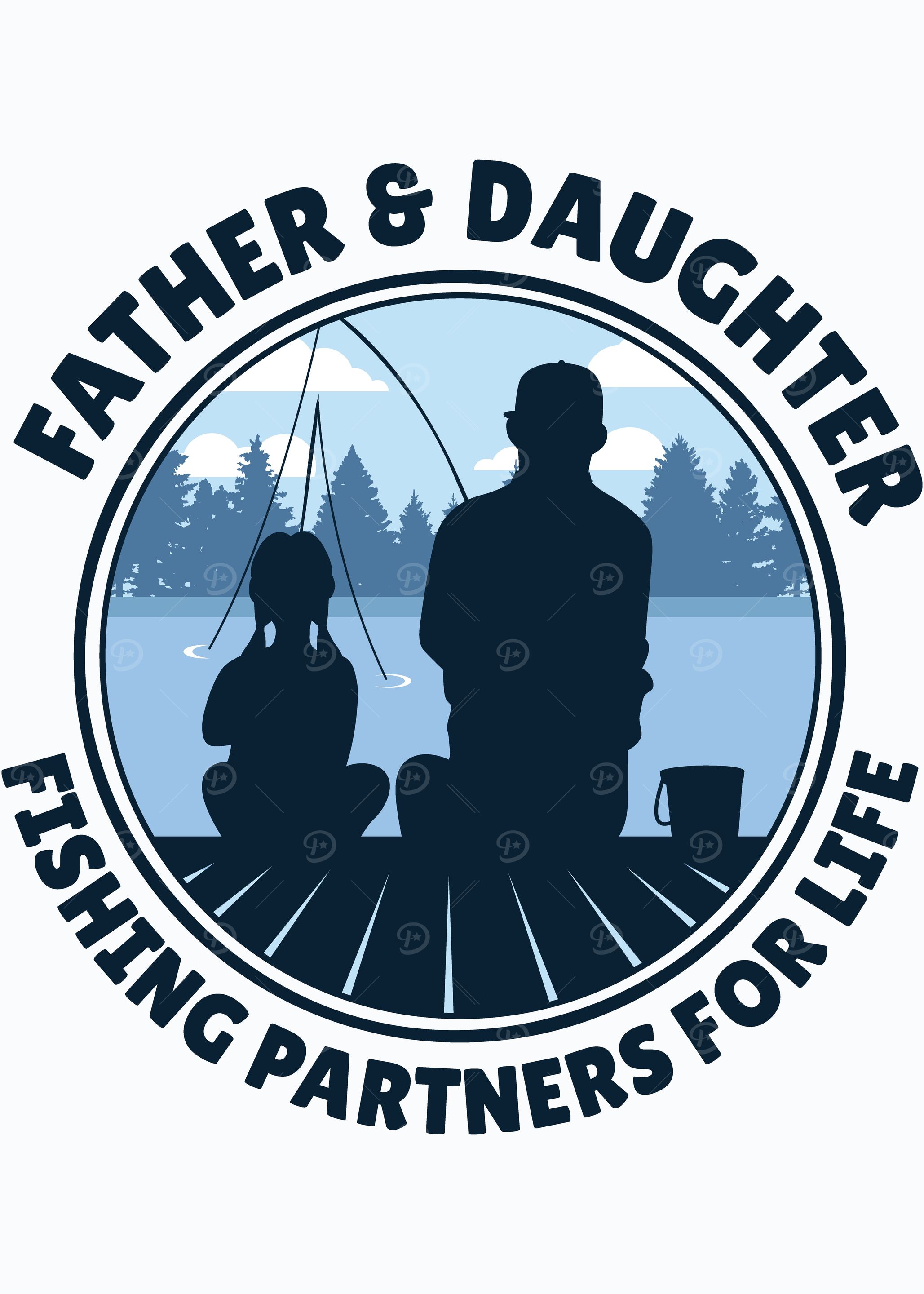 FATHER DAUGHTER FISHING