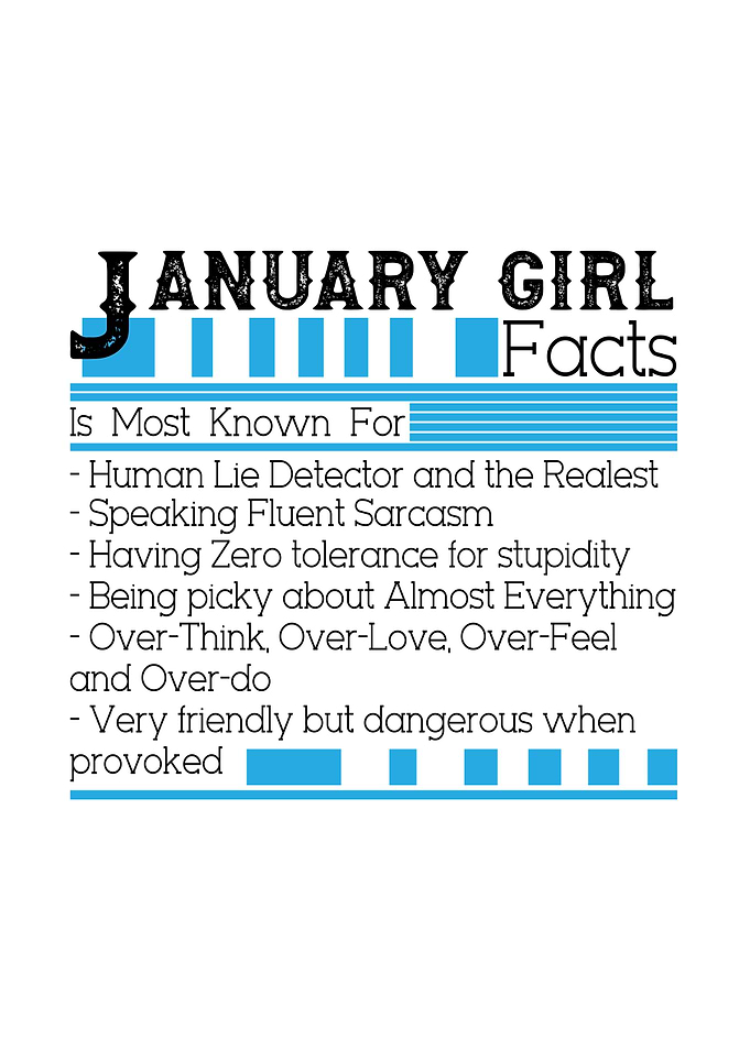 January Girl Facts