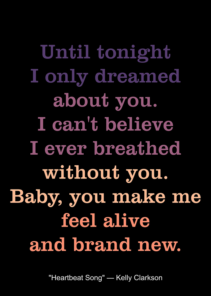 Until tonight I only