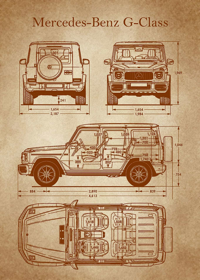 Mercedes Benz GClass old