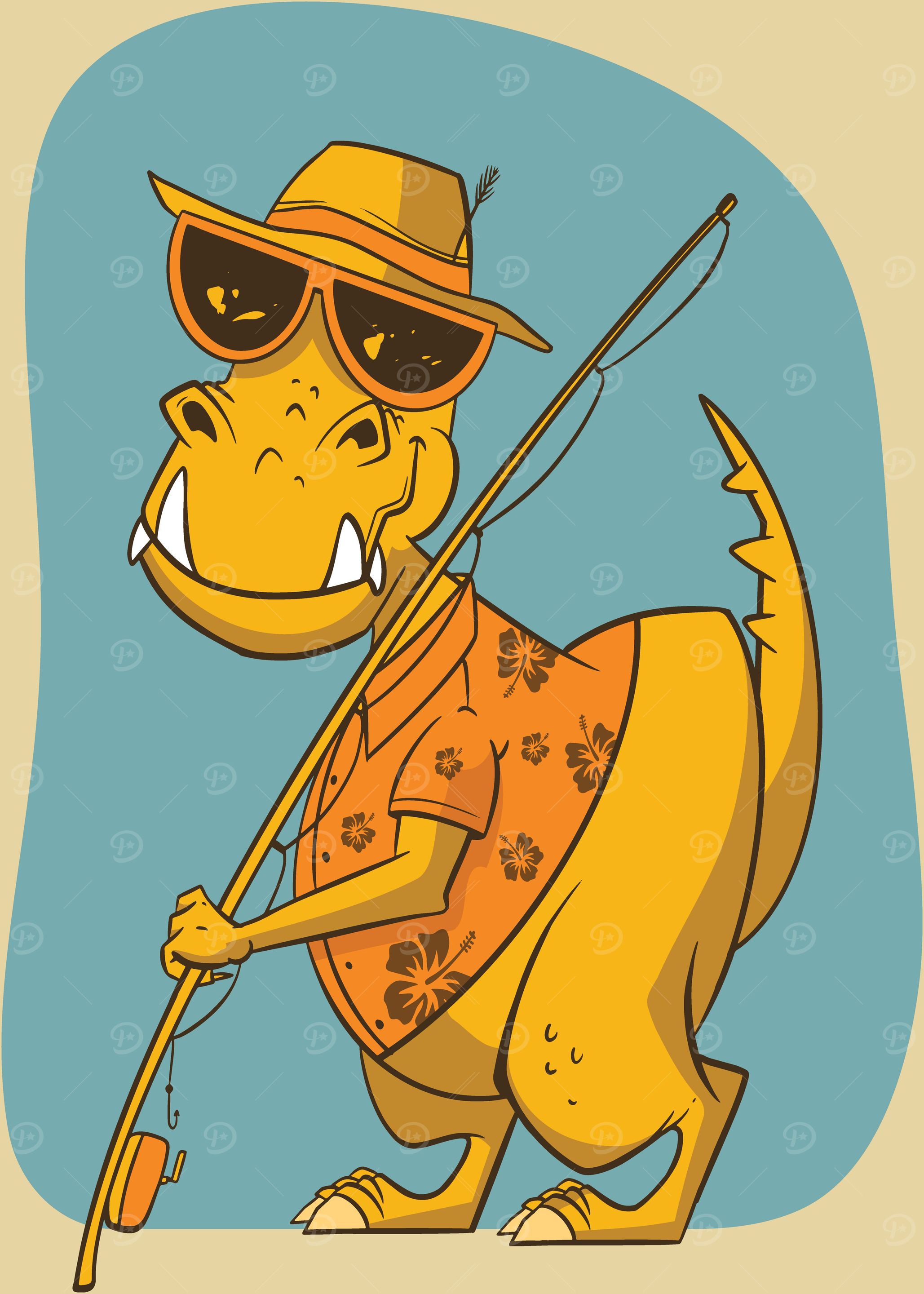 DINOSAUR FISHING