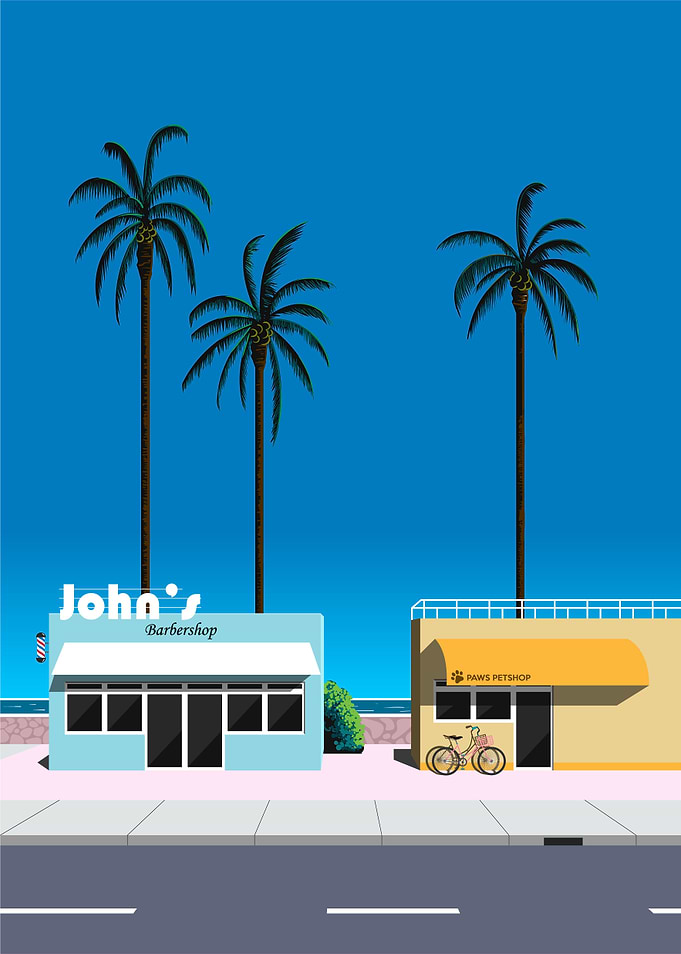 Retro Beach 1