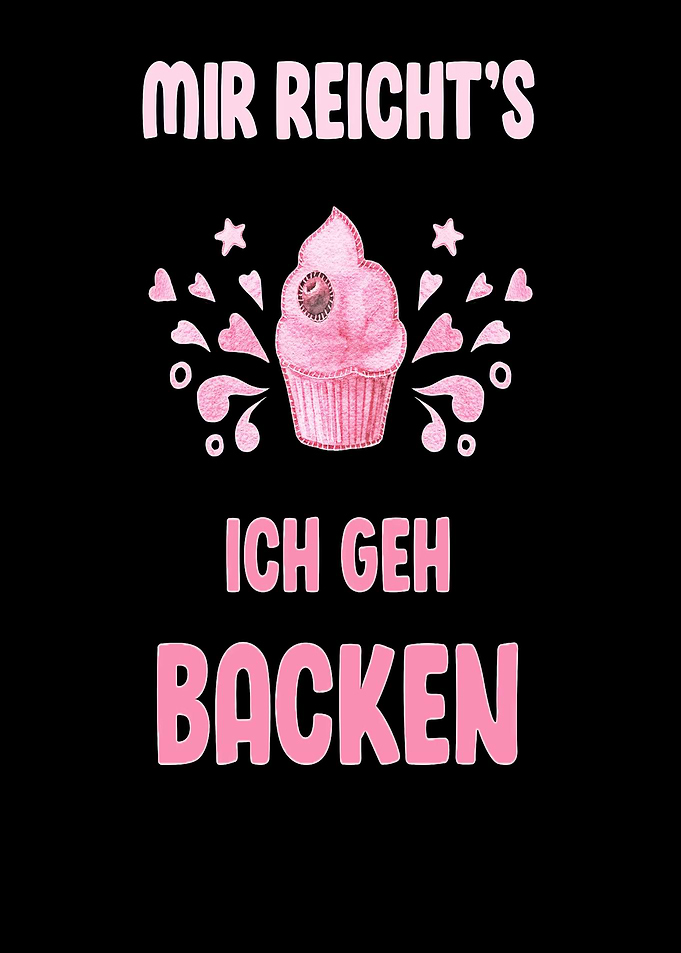 Funny baking slogan gift